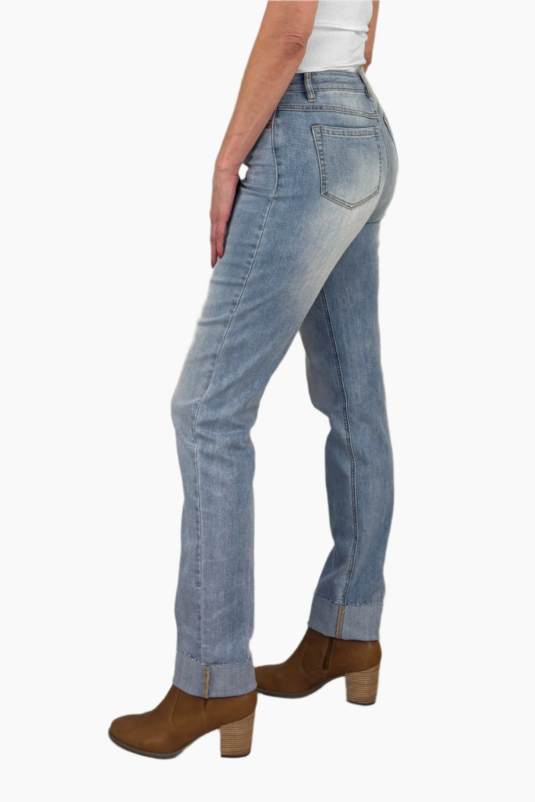 Audrey Straight Leg Girlfriend Jean
