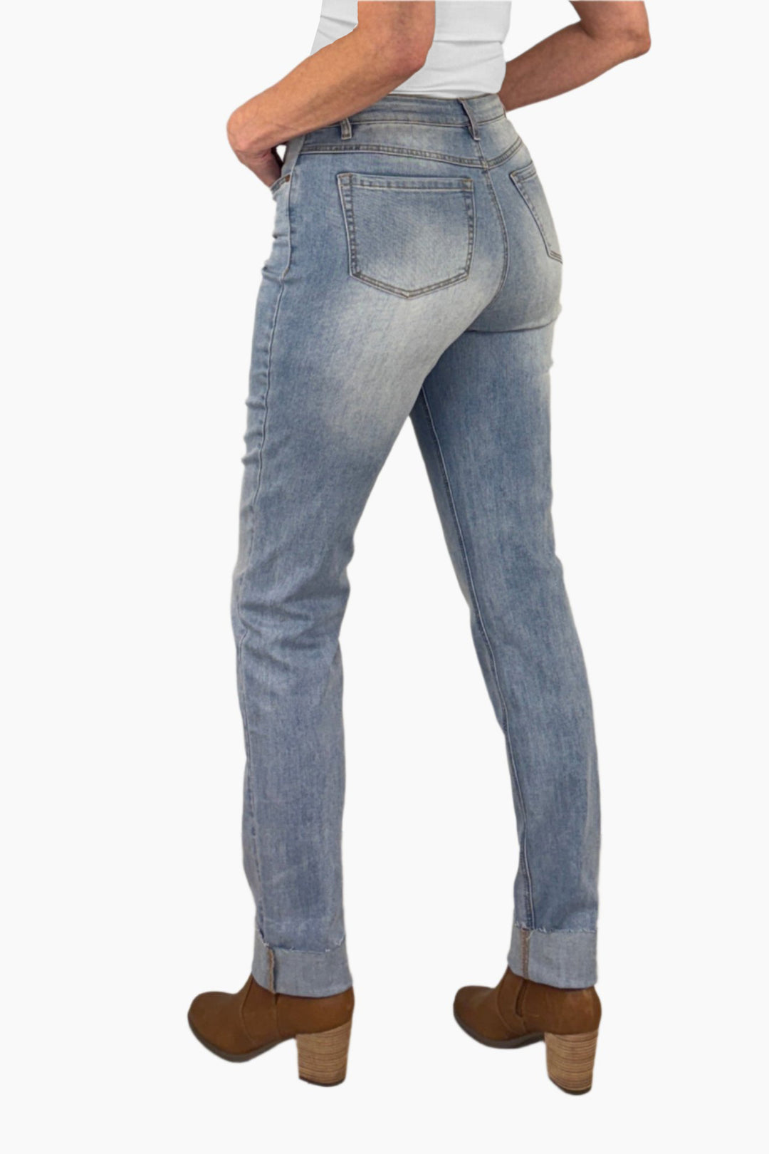 Audrey Straight Leg Girlfriend Jean