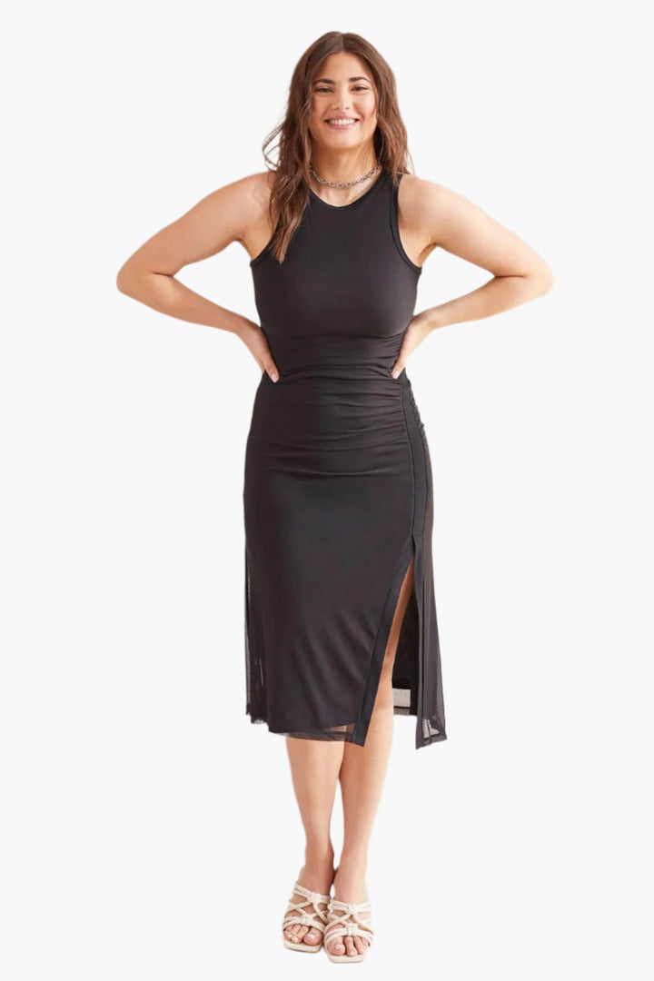 Mesh Overlay Dress - Final sale