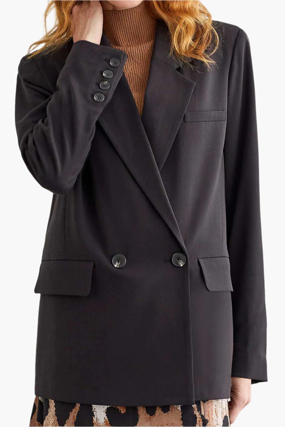 Signature Tall Double Breasted Boyfriend Blazer - Final Sale