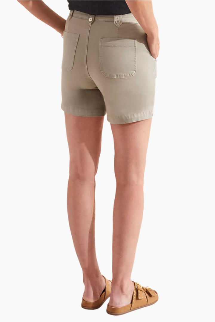 Pull On Twill Short - Final Sale