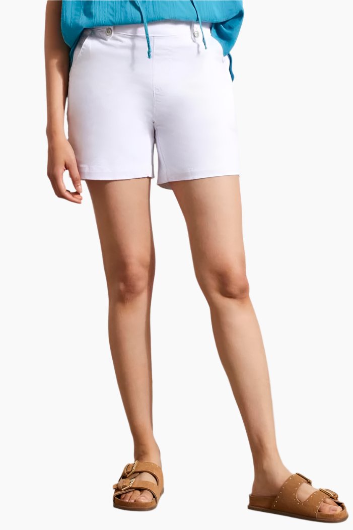 Pull On Twill Short - Final Sale