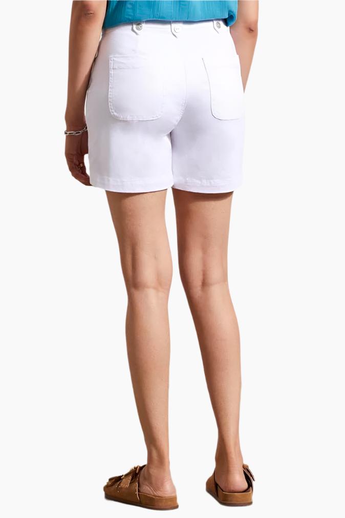 Pull On Twill Short - Final Sale