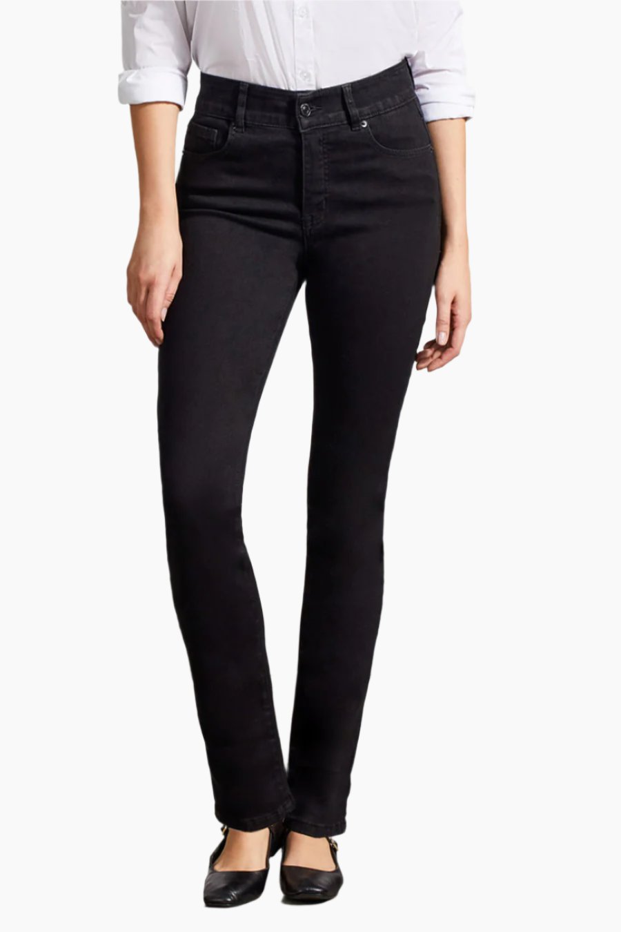 Sophia Curvy Straight Leg Jean - 38" Inseam