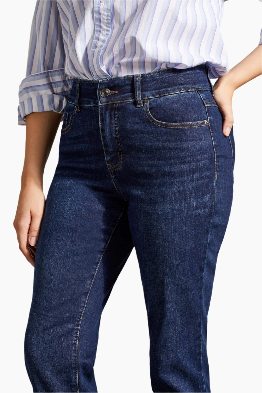 Sophia Curvy Straight Leg Jean - 38" Inseam