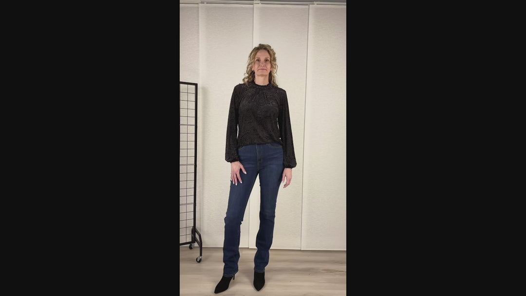 Sophia Blue Moon Micro Flare Jean