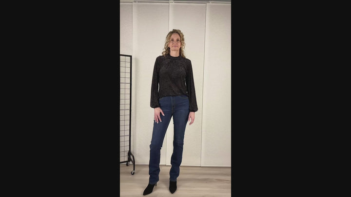Sophia Blue Moon Micro Flare Jean