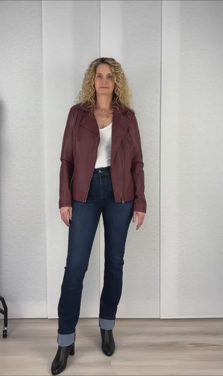 Sophia Curvy Straight Leg Jean - 36" Inseam