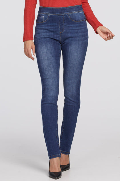 Secret Solutions™ Tummy Smoothing Straight Leg Jean Woman, 45% OFF