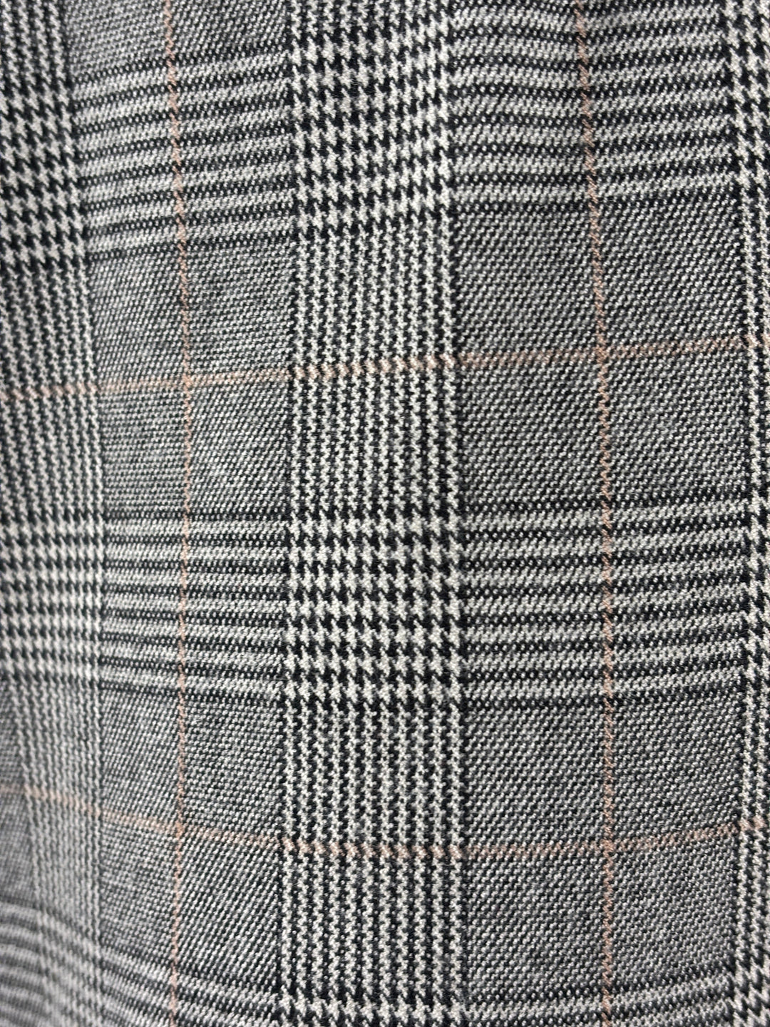 Plaid Straight Leg Tall Trouser