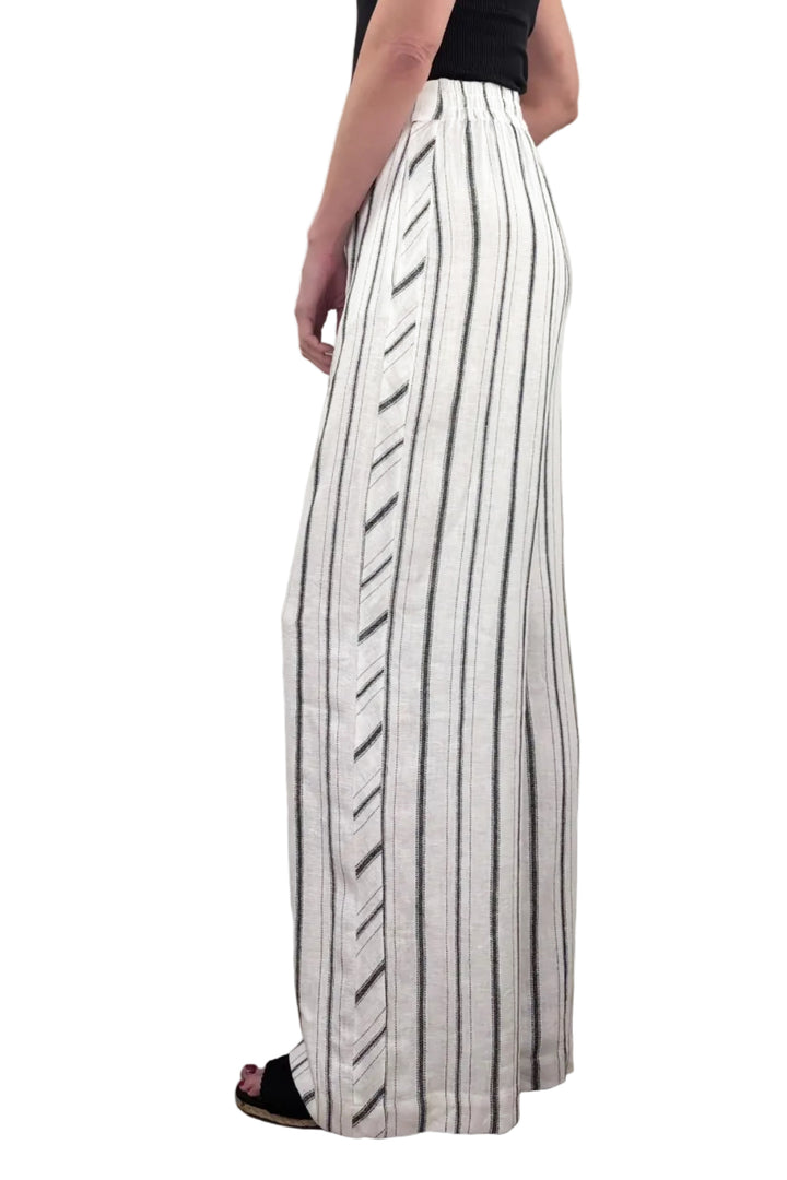 Striped Tall Linen Pant