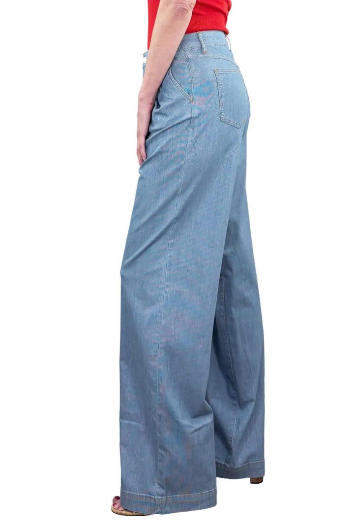 Railroad Stripe Tall Trouser Jean