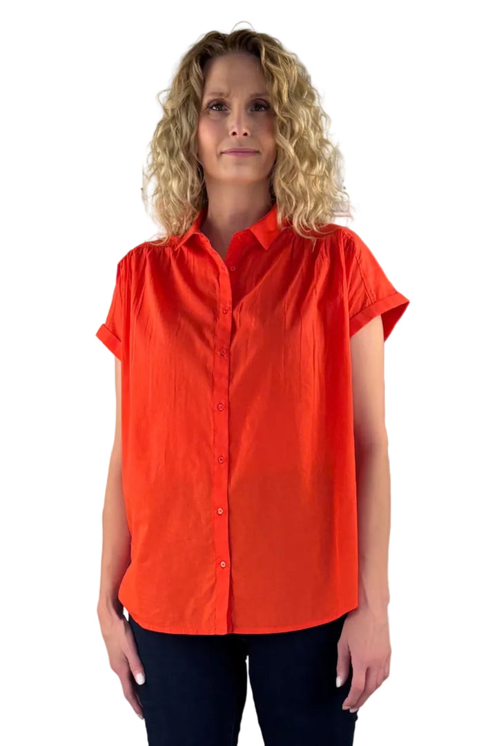 Cambric Cotton Tall Campshirt