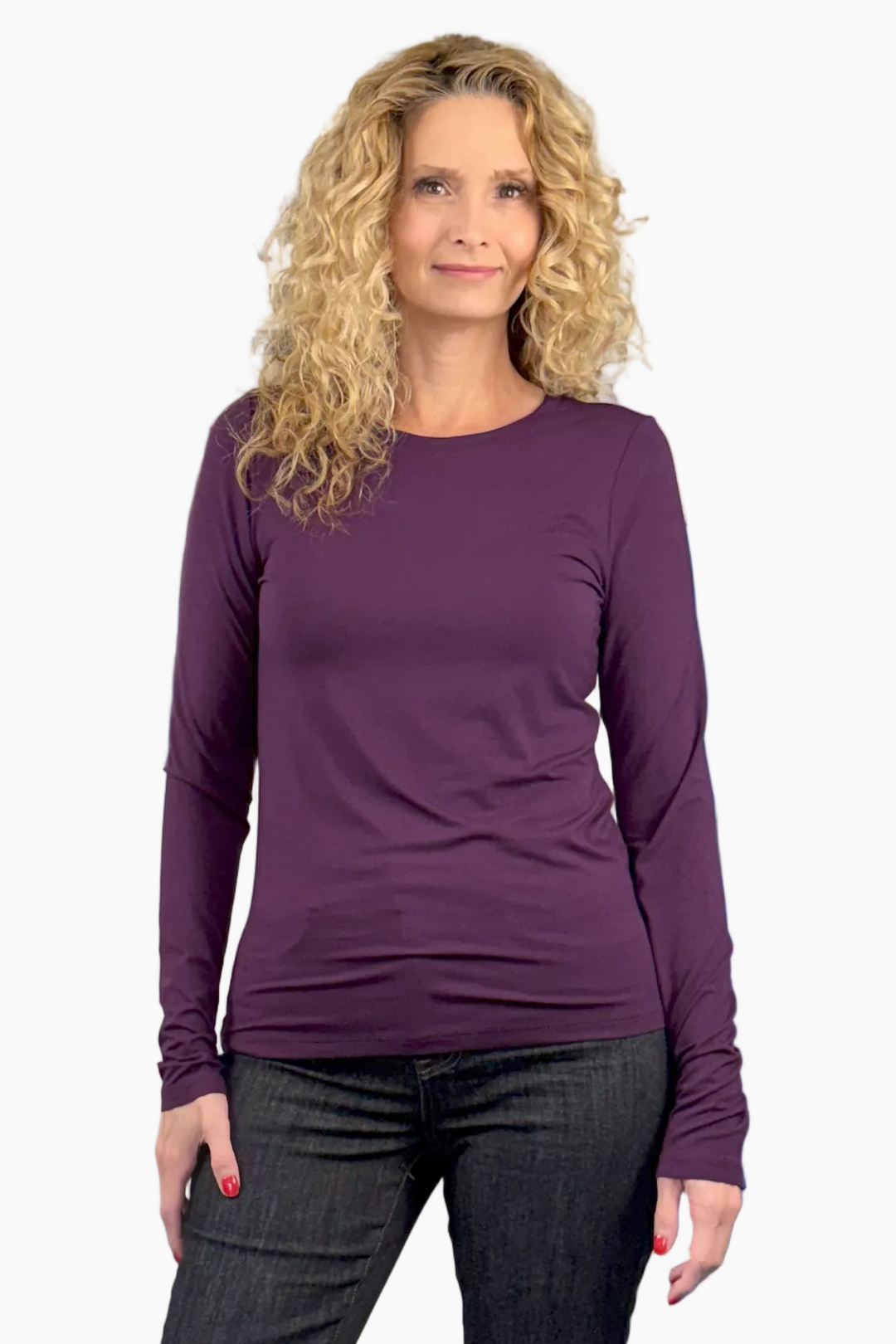 Bamboo Crew Neck Tall Tee