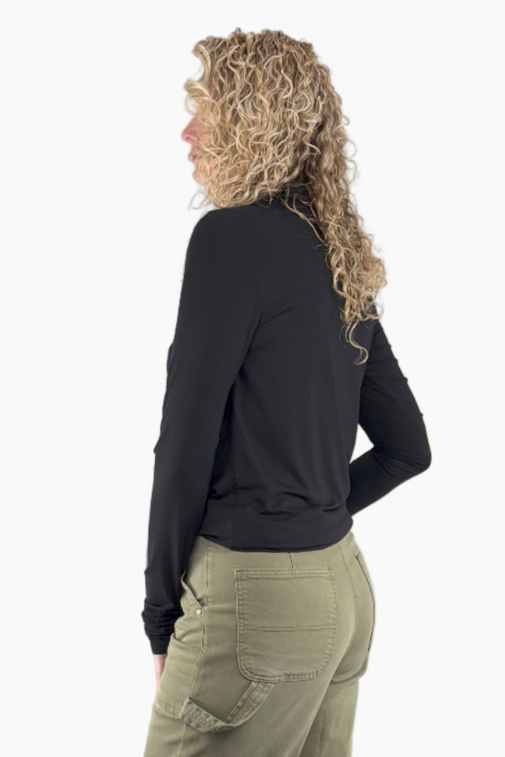 Bamboo Tall Turtleneck Tee