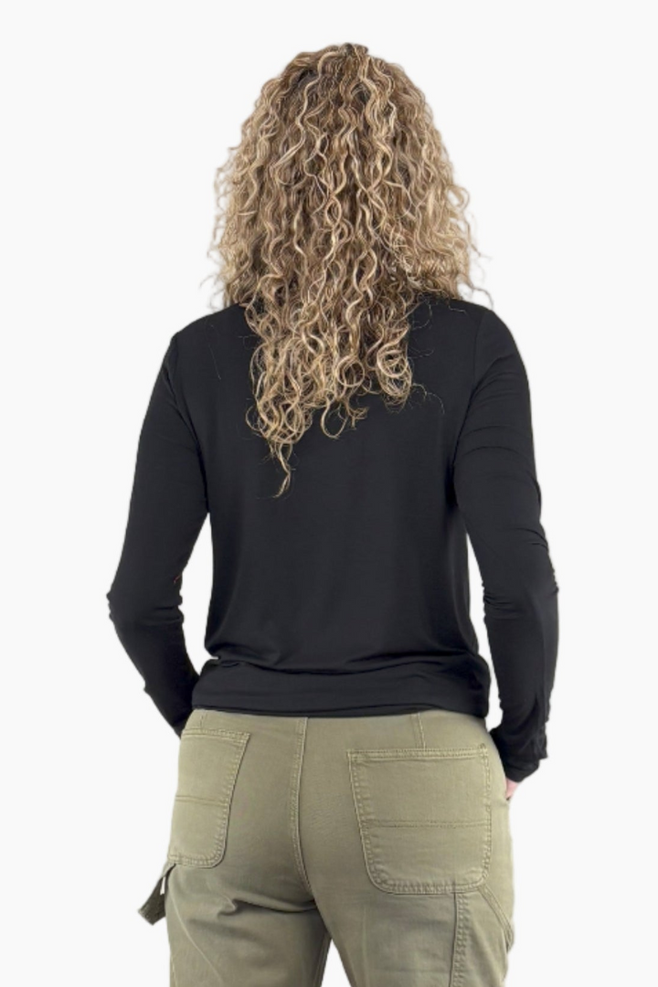 Bamboo Tall Turtleneck Tee