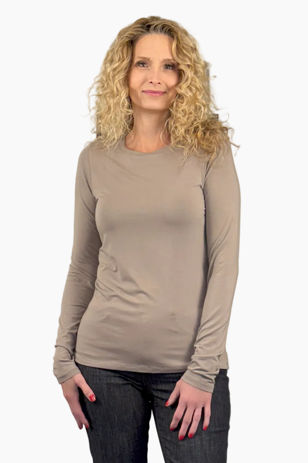 Bamboo Crew Neck Tall Tee