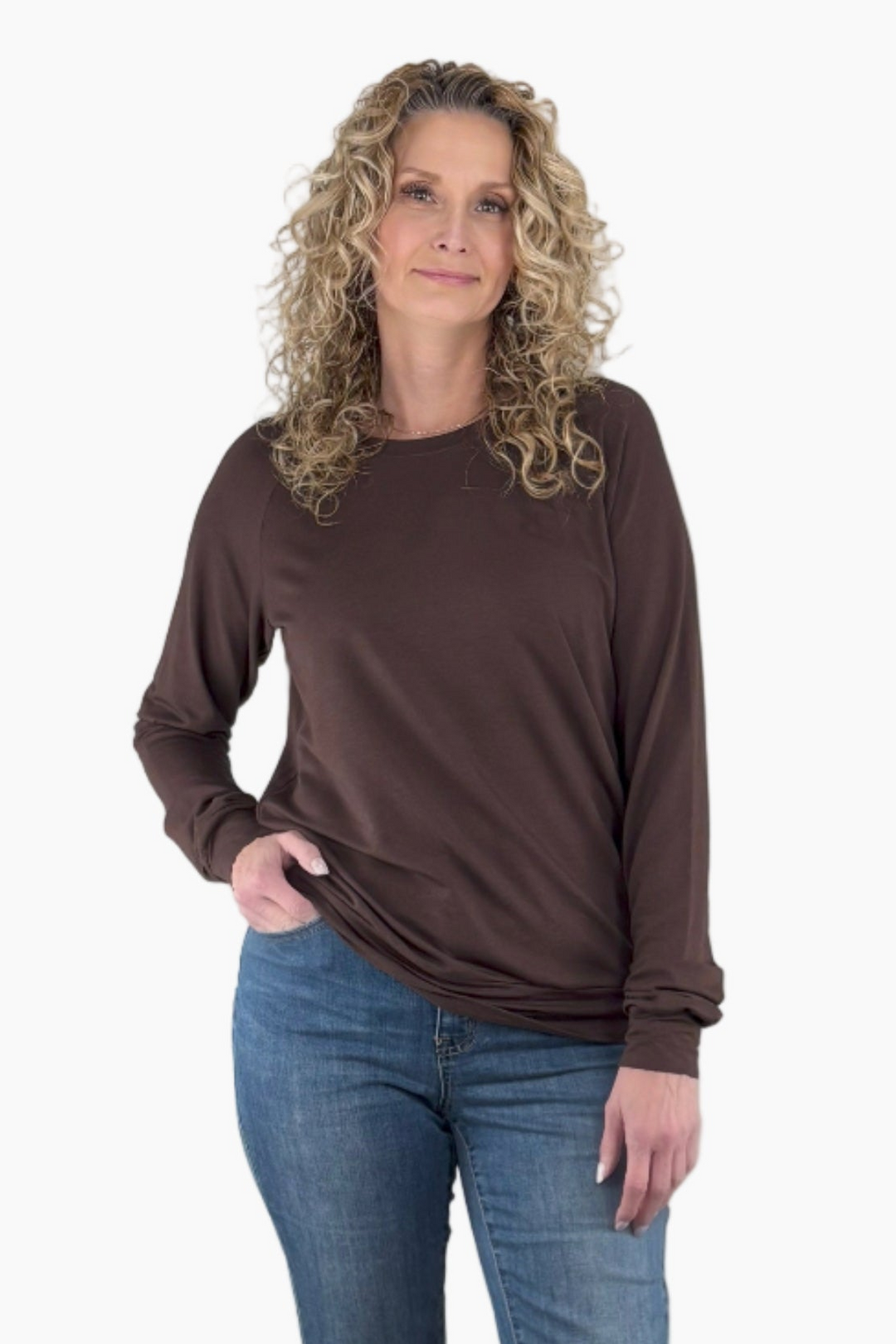Bamboo Lightweight French Terry Tall Sweatshirt