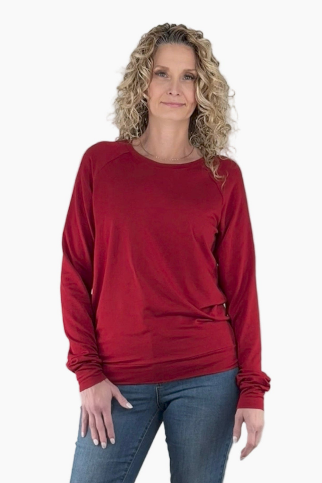 Bamboo Lightweight French Terry Tall Sweatshirt