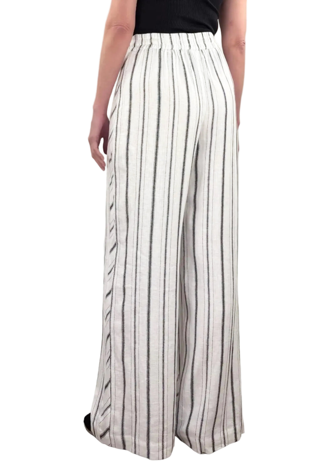 Striped Tall Linen Pant