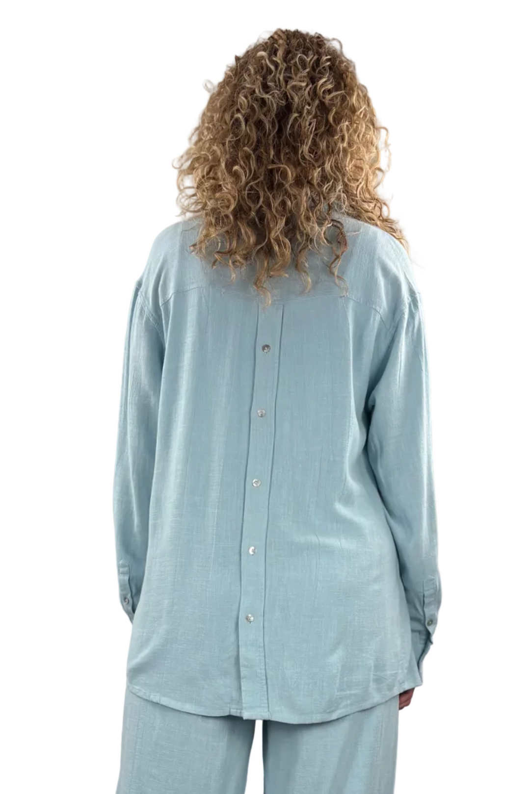 Breezy Tall Linen Button Up Shirt
