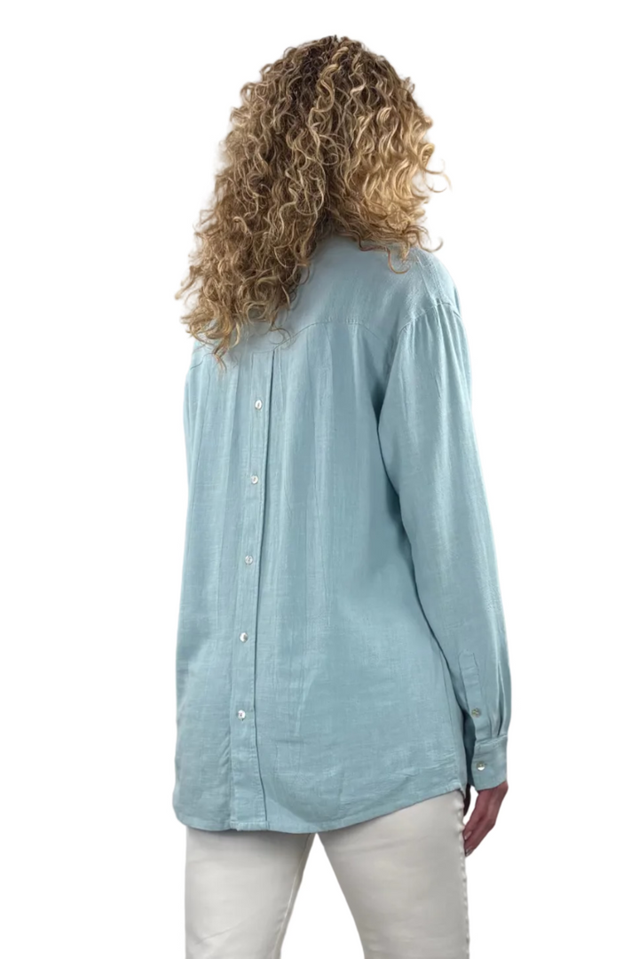 Breezy Tall Linen Button Up Shirt