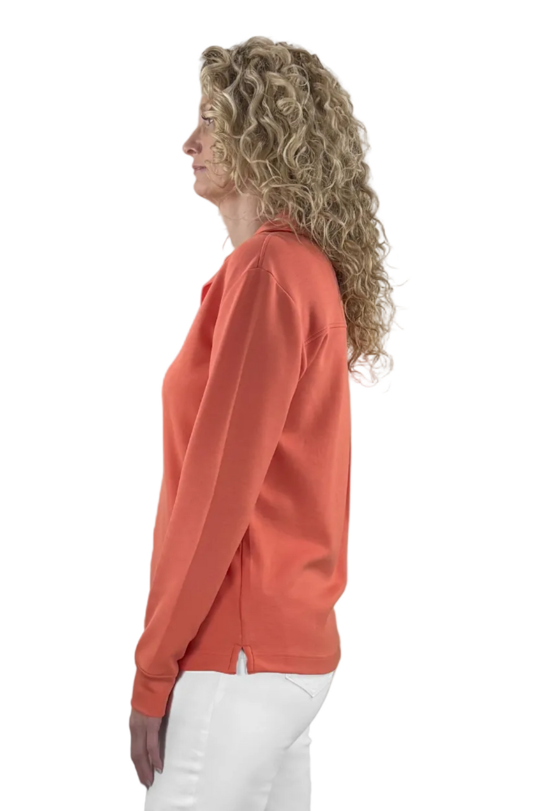 Luxe Johnny Collar Tall Pullover