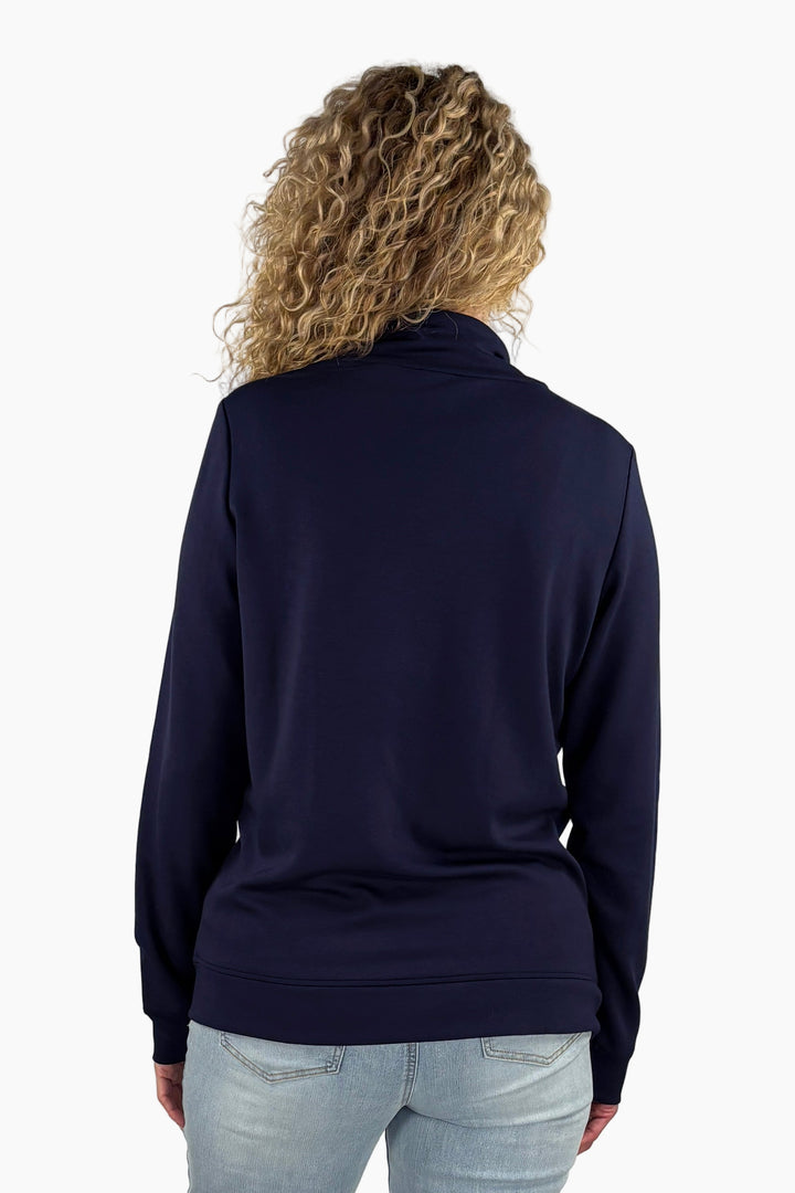Luxe Funnel Neck Sweatshirt