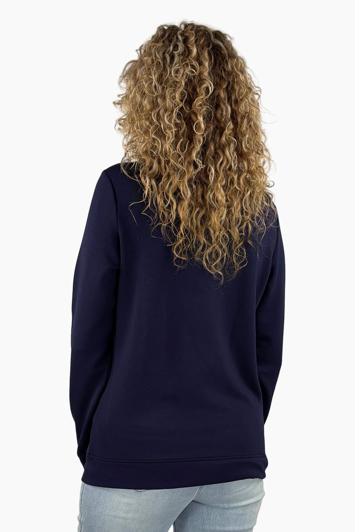 Luxe Funnel Neck Sweatshirt