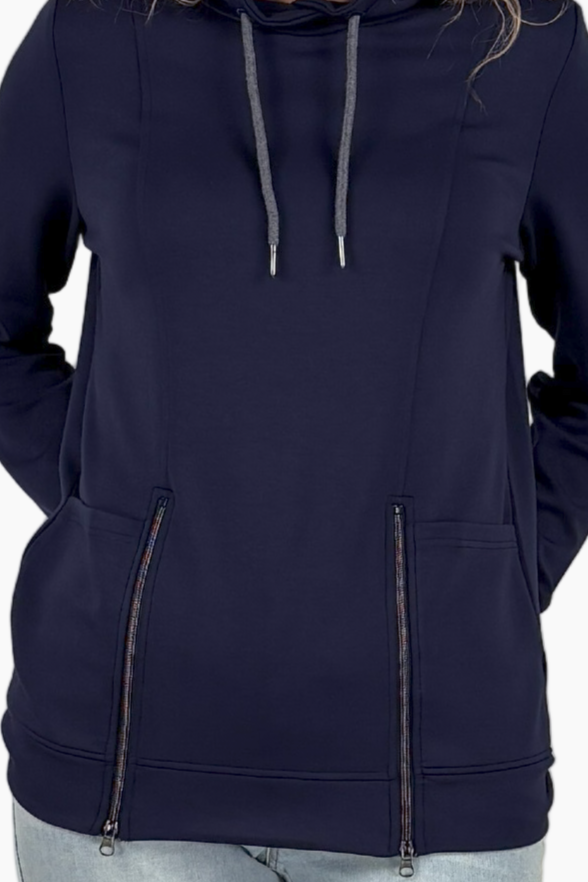Luxe Funnel Neck Sweatshirt