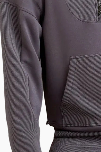 Luxe Rib Tall 1/2 Zip Sweatshirt