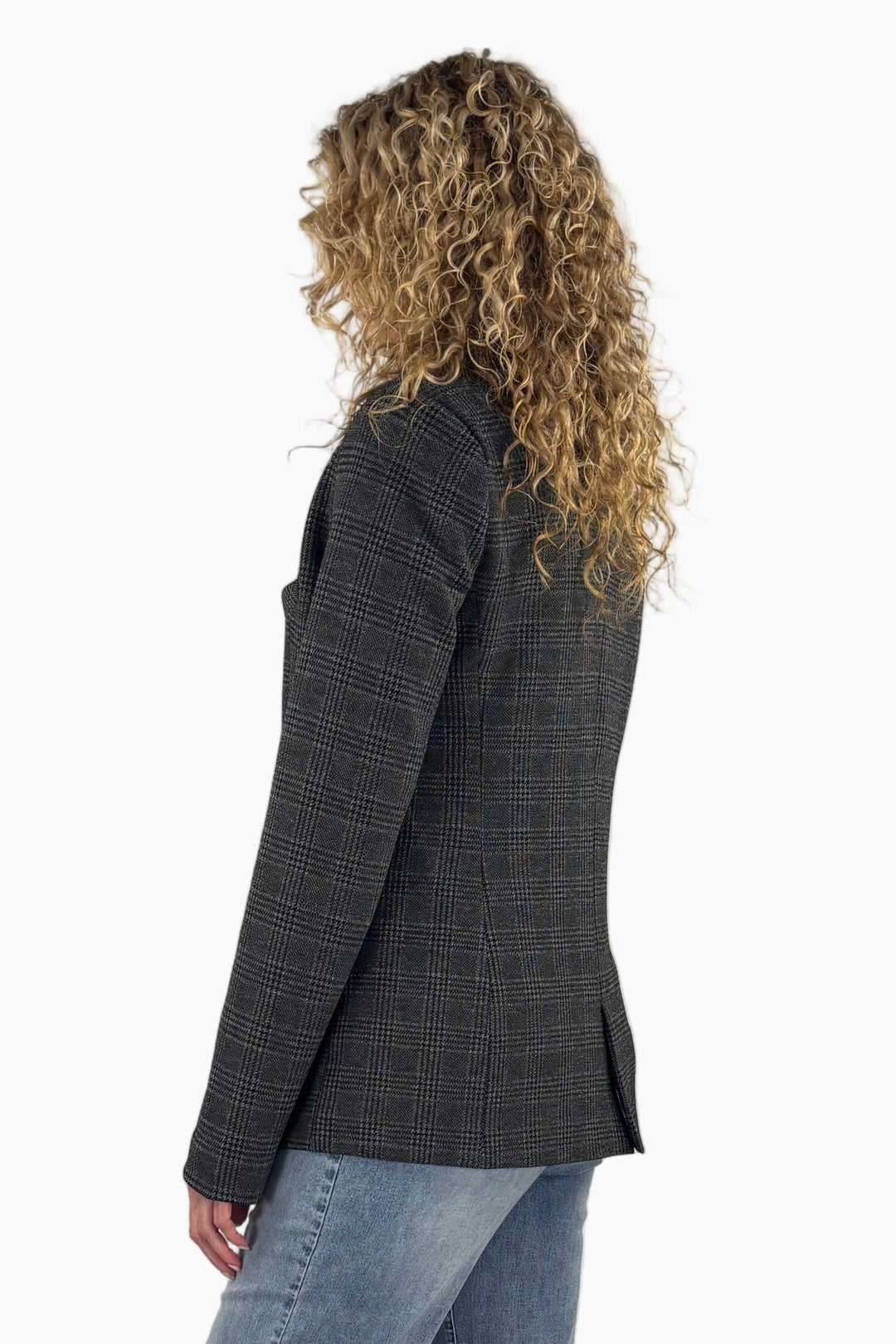 Devon Plaid Tall Blazer
