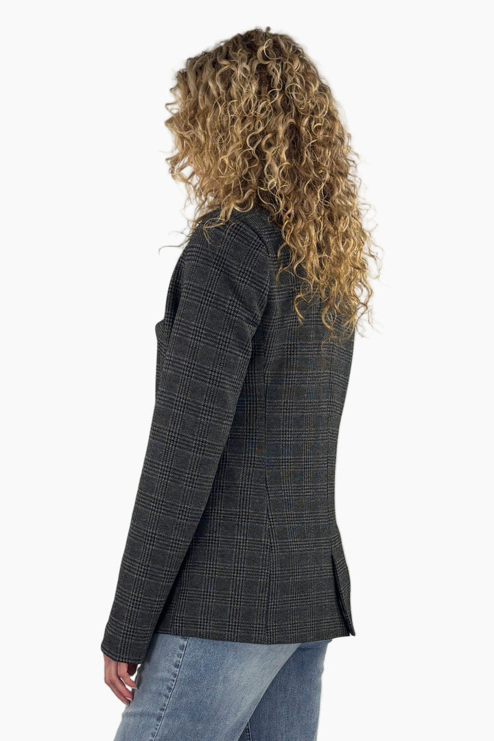 Devon Plaid Tall Blazer