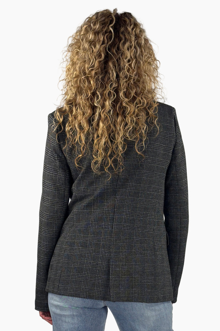 Devon Plaid Tall Blazer