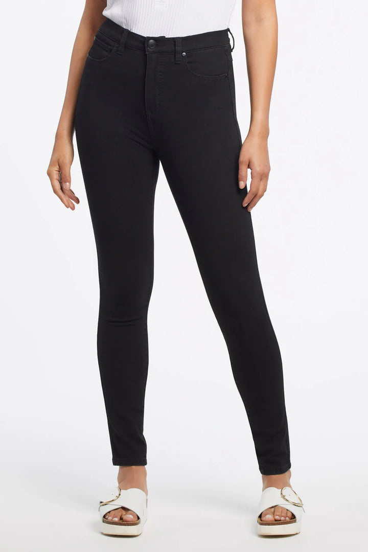 Brooke High Rise Skinny Shaper Jean Black - Final Sale