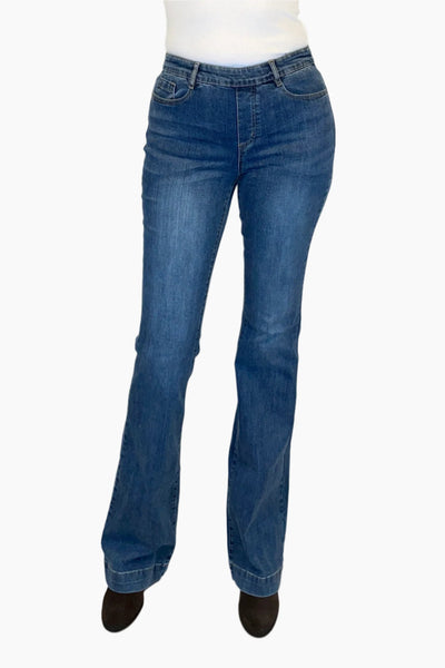 Pull On Tall Flare Jean