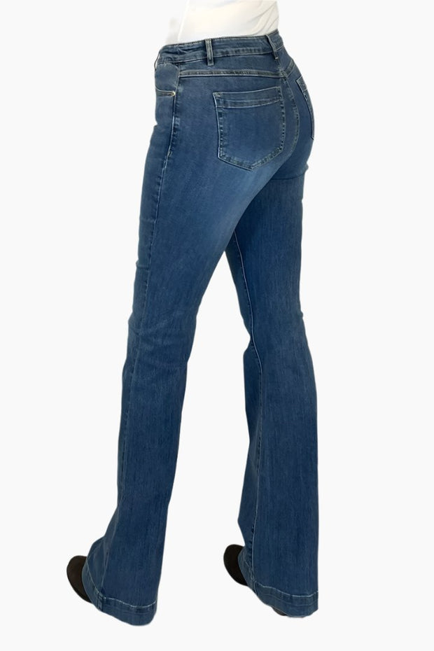 Pull On Tall Flare Jean