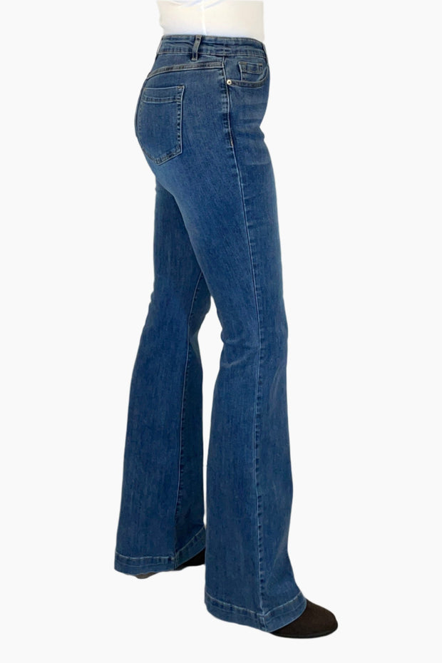 Pull On Tall Flare Jean