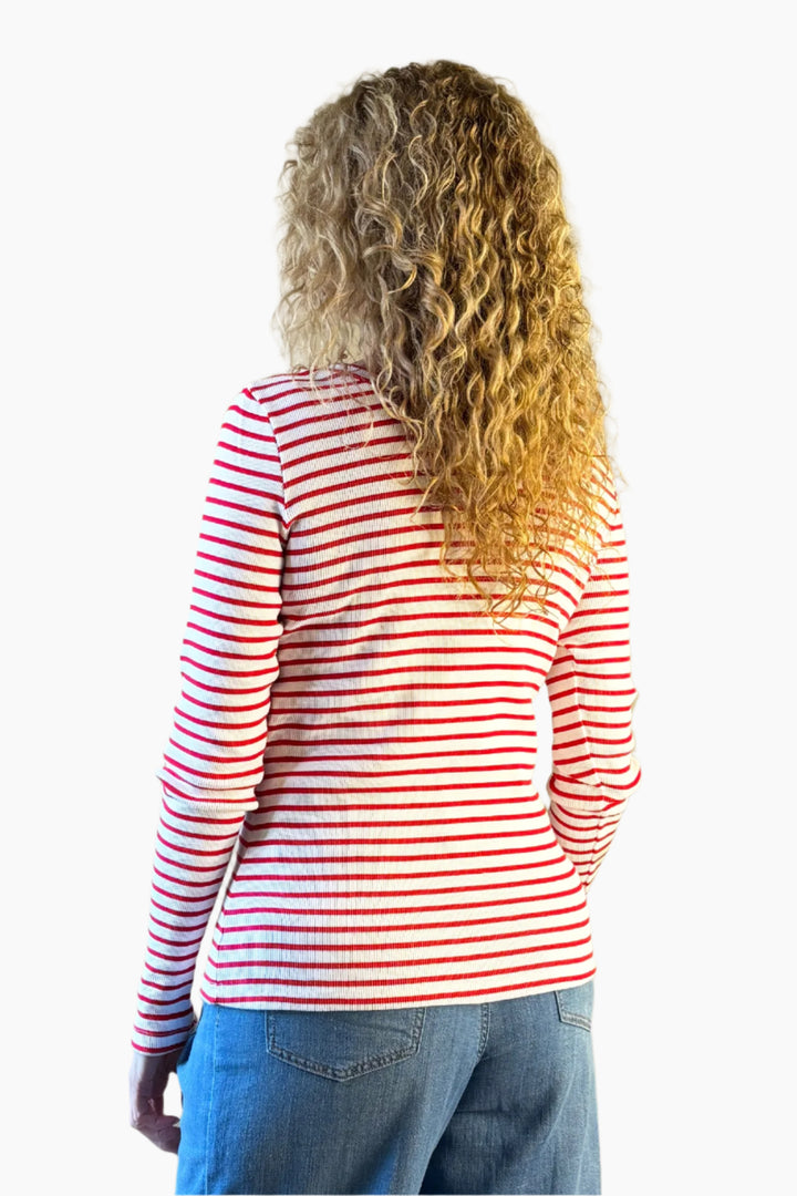 Zoey Ribbed Cardi Top