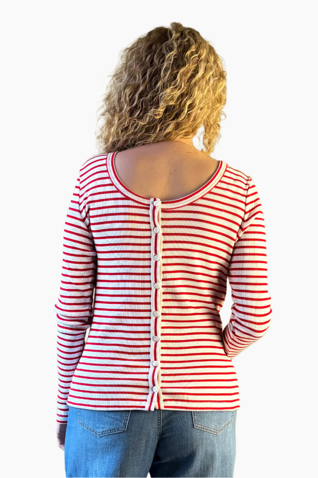 Zoey Ribbed Cardi Top