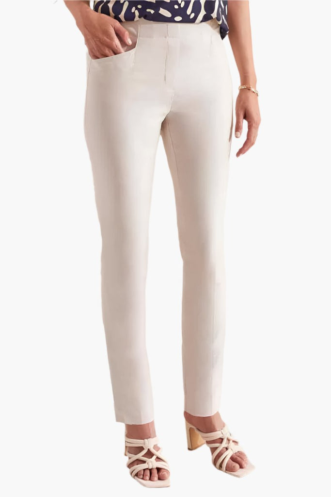 Simply Tall Womens Tall Side Slit Slim Century Pant