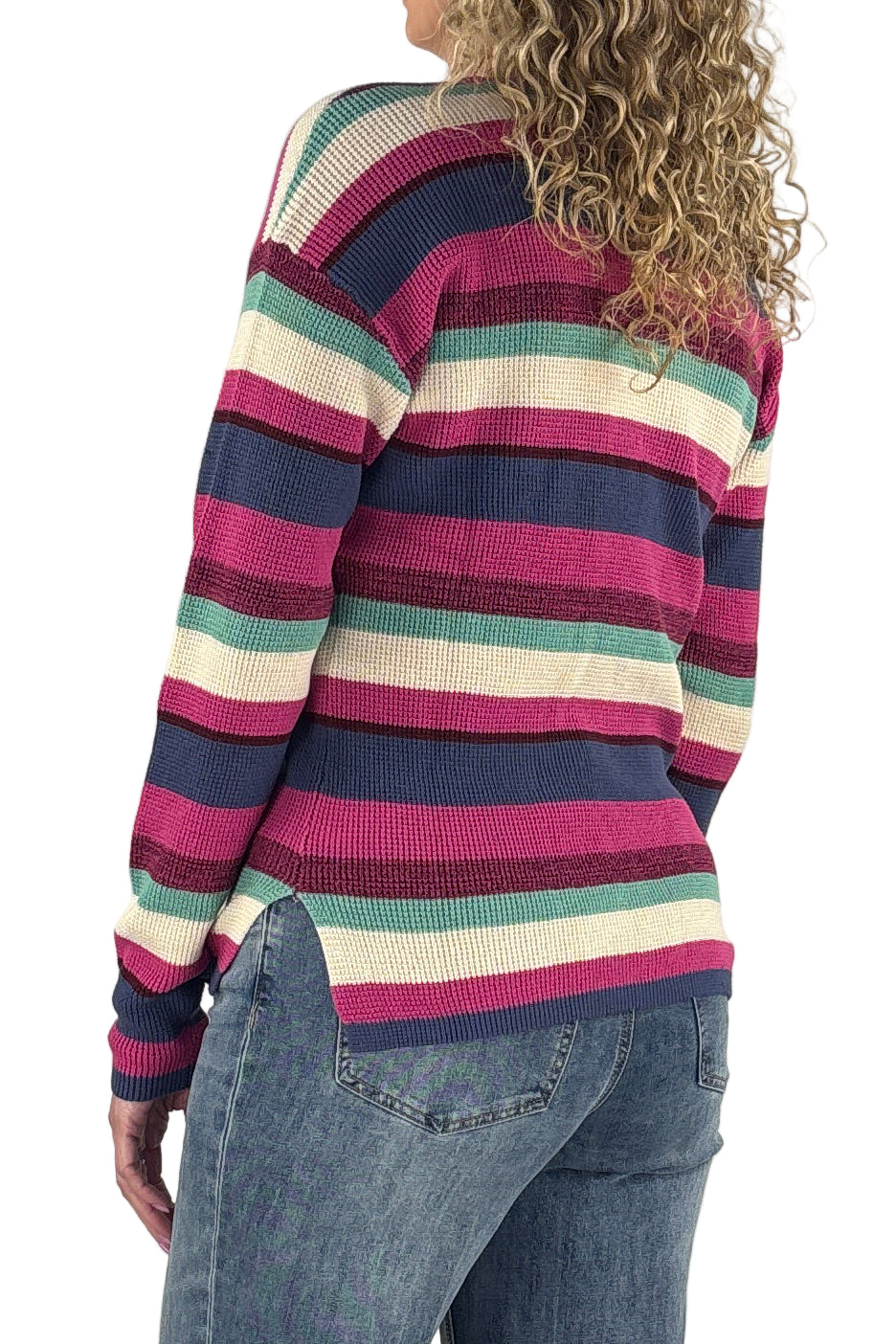 Pure Cotton Tall Waffle Stitch Sweater