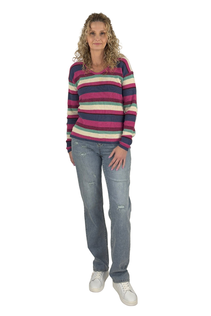Pure Cotton Tall Waffle Stitch Sweater