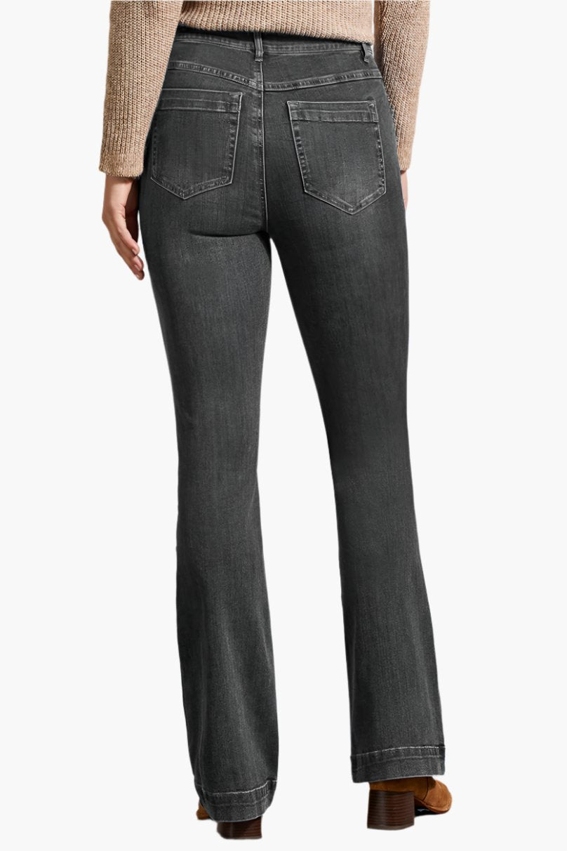 Pull On Flare Jean