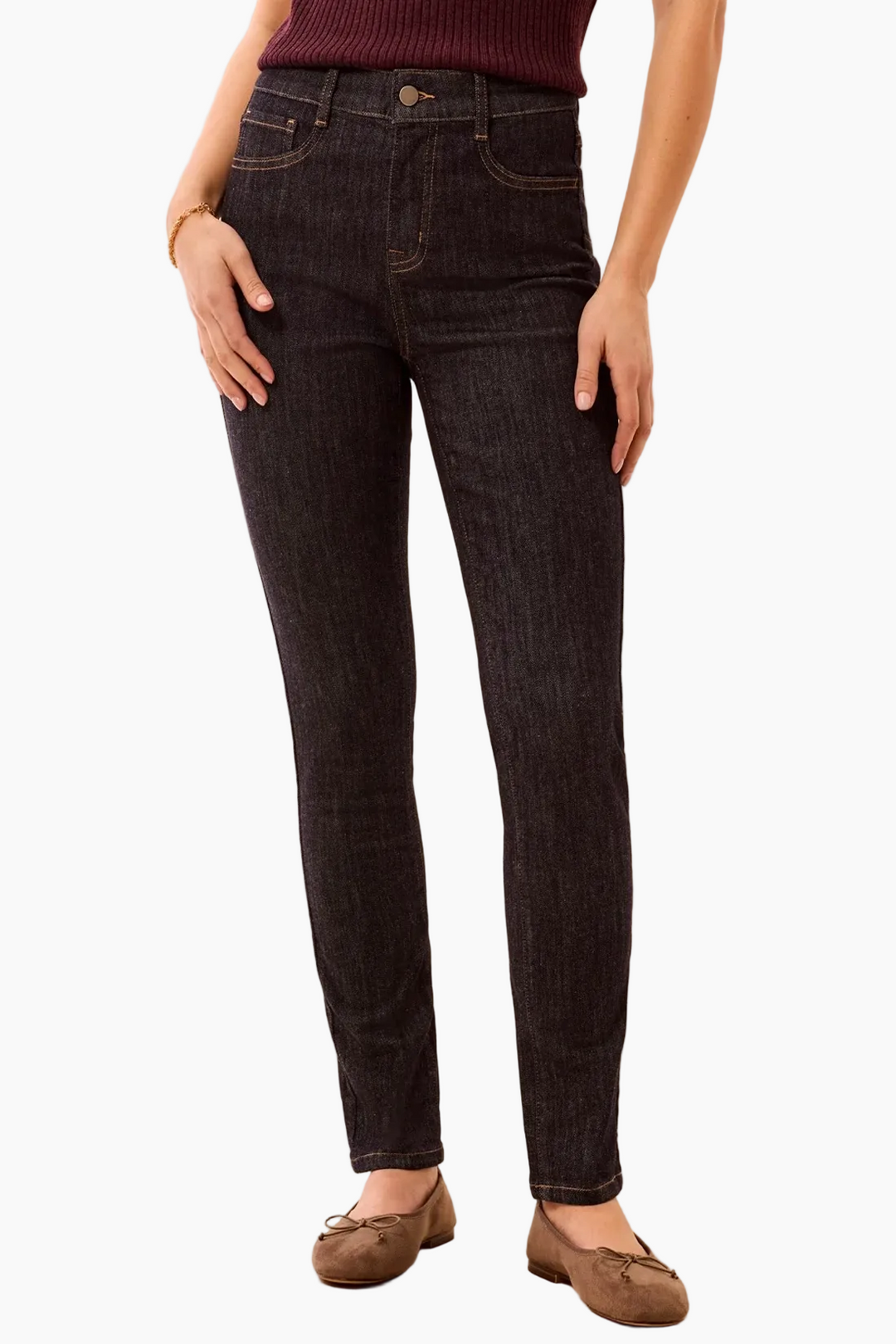 Sophia Slim Leg Tall Jean Rinse