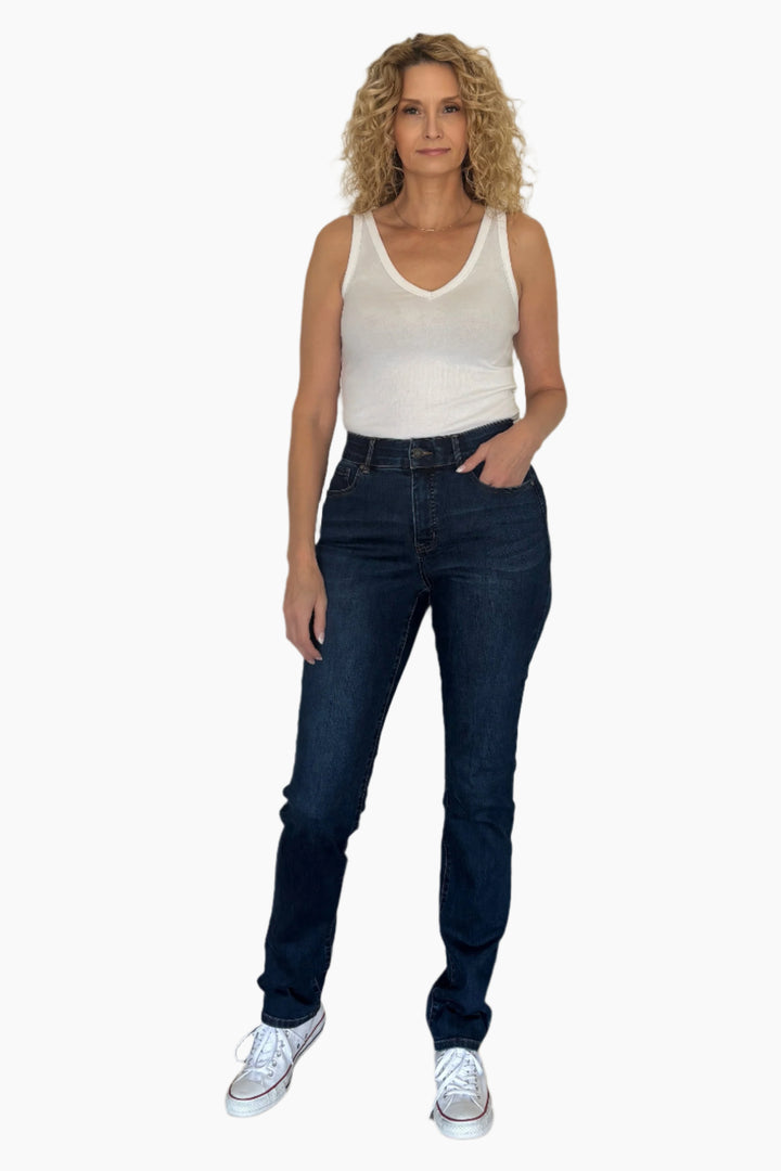 Sophia Curvy Straight Leg Jean - 38" Inseam