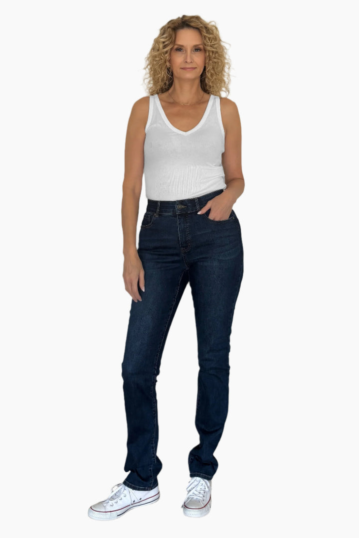 Sophia Curvy Straight Leg Jean - 36" Inseam