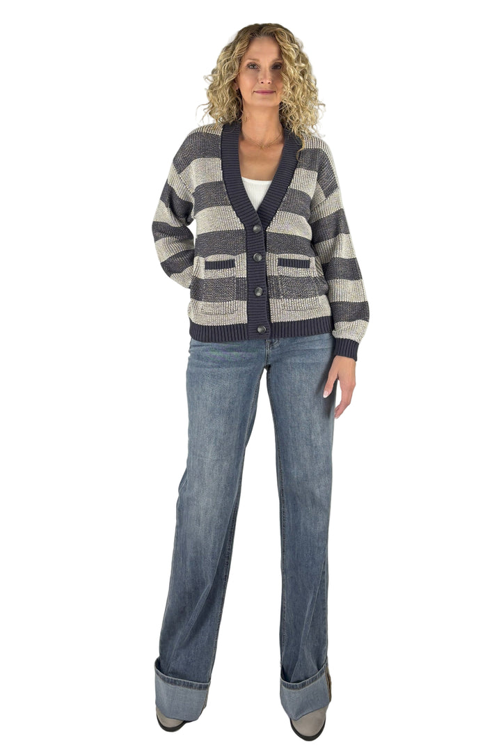 Brooke Cuff Tall Palazzo Jean