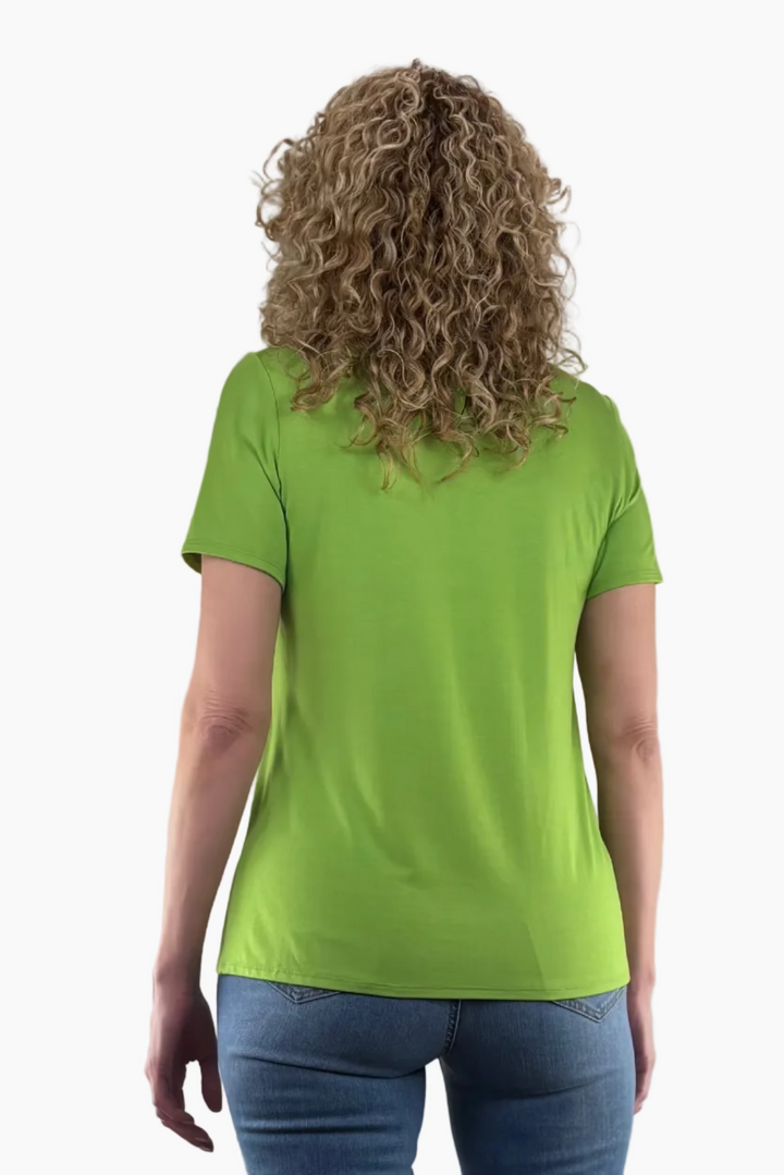 Bamboo Short Sleeve V-Neck Tall Tee