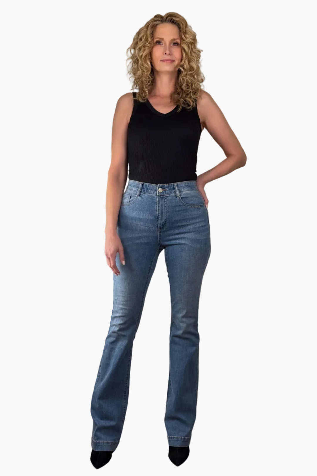 Endless Comfort Flare Leg Tall Jean